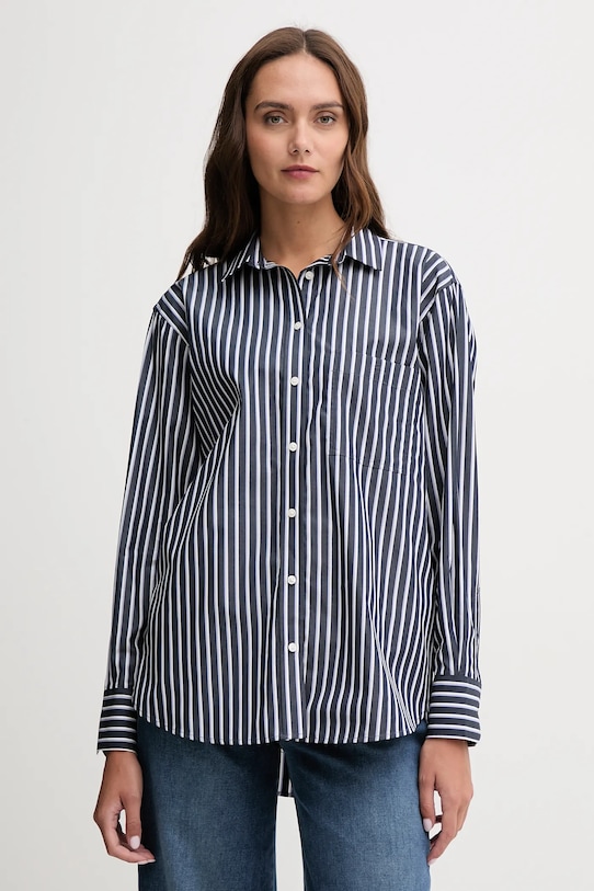 Хлопковая рубашка Lacoste, темно-синий
Хлопковая рубашка Lacoste, темно-синий