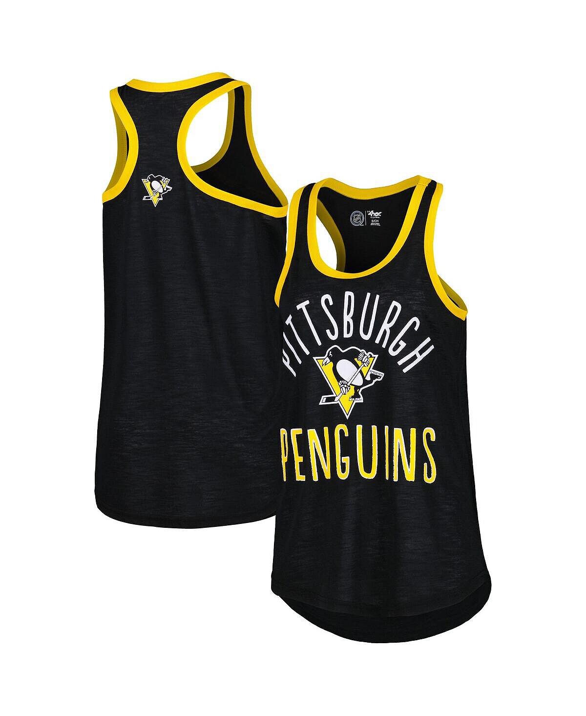 Черная женская майка Pittsburgh Penguins First Base Racerback с круглым вырезом G-III 4Her by Carl Banks, черный
Черная женская майка Pittsburgh Penguins First Base Racerback с круглым вырезом G-III 4Her by Carl Banks, черный