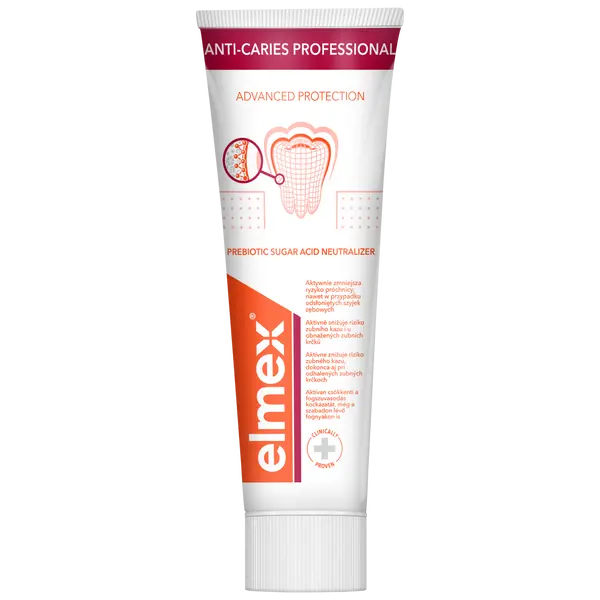 Зубная паста, 75 мл Elmex Caries professional
Зубная паста, 75 мл Elmex Caries professional