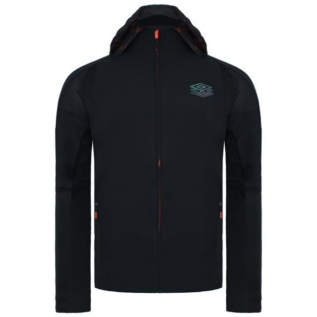 Черная мужская элитная гибридная куртка на молнии для тренировок с длинными рукавами 65840g cmm Umbro, черный
Черная мужская элитная гибридная куртка на молнии для тренировок с длинными рукавами 65840g cmm Umbro, черный