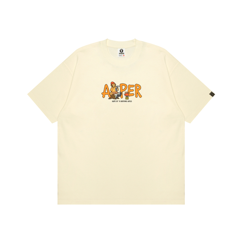 Футболка с принтом логотипа A Bathing APE Aape, Ecru Ivx, Бежевый, Футболка с принтом логотипа A Bathing APE Aape, Ecru Ivx
Футболка с принтом логотипа A Bathing APE Aape, Ecru Ivx, Бежевый, Футболка с принтом логотипа A Bathing APE Aape, Ecru Ivx