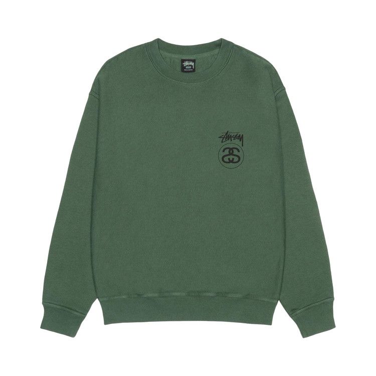 Топ Stussy Stock Link Crew Pigment Dyed 'Pine'
Топ Stussy Stock Link Crew Pigment Dyed 'Pine'