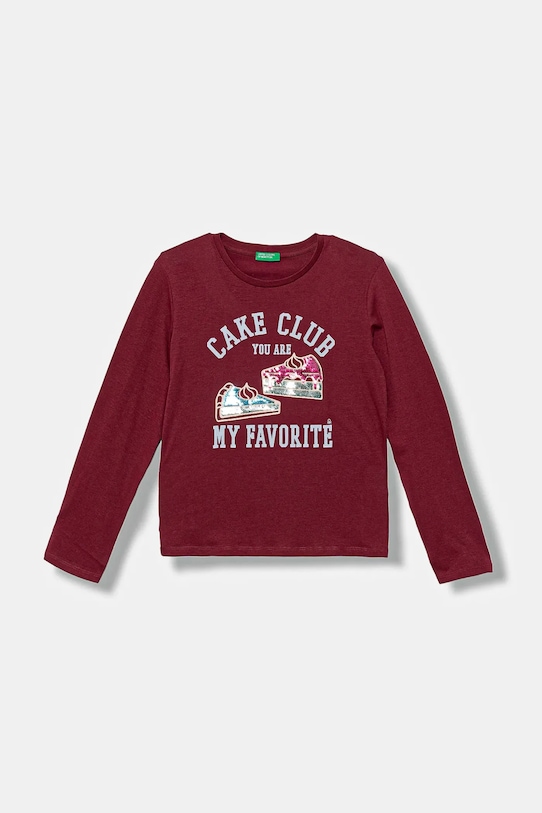 Детская хлопковая кофта с длинным рукавом United Colors Of Benetton, бордовый
Детская хлопковая кофта с длинным рукавом United Colors Of Benetton, бордовый