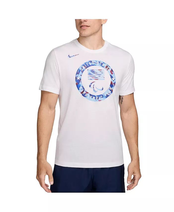 Футболка мужская белая US Paralympics Puck Club Nike
Футболка мужская белая US Paralympics Puck Club Nike