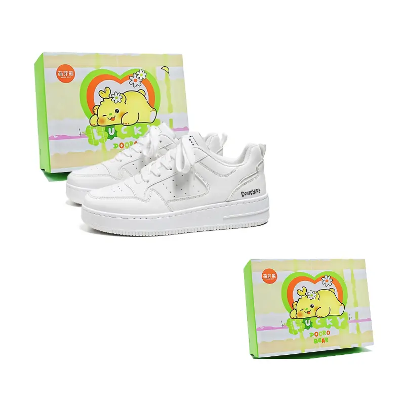 Budding Bear Антискользящие и износостойкие легкие низкие скейтерские кроссовки мужские - белый {Dooro Bear}, цвет White {Dooro Bear}
Budding Bear Антискользящие и износостойкие легкие низкие скейтерские кроссовки мужские - белый {Dooro Bear}, цвет White {Dooro Bear}