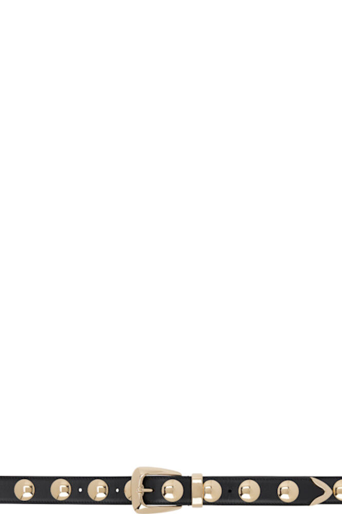 Черный ремень Бенни с заклепками KHAITE
Черный ремень Бенни с заклепками KHAITE