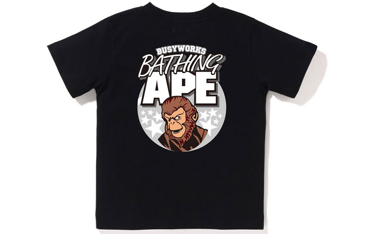 Детская футболка A Bathing Ape, черный
Детская футболка A Bathing Ape, черный