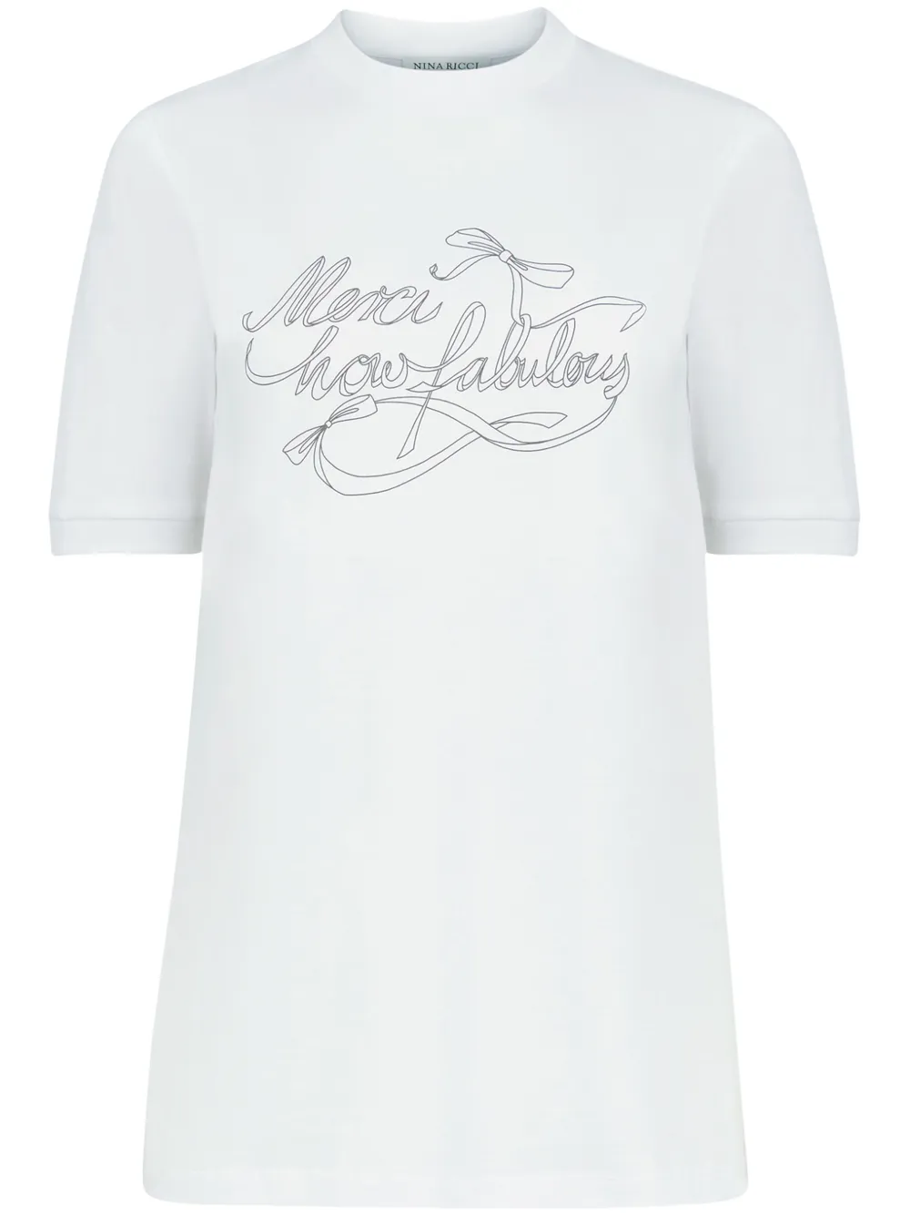 Футболка How Fabulous Nina Ricci, белый
Футболка How Fabulous Nina Ricci, белый