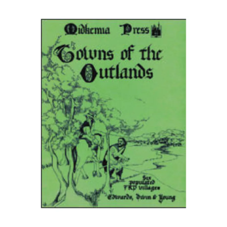 Towns of the Outlands, Fantasy Supplements (Midkemia Press), мягкая обложка
Towns of the Outlands, Fantasy Supplements (Midkemia Press), мягкая обложка