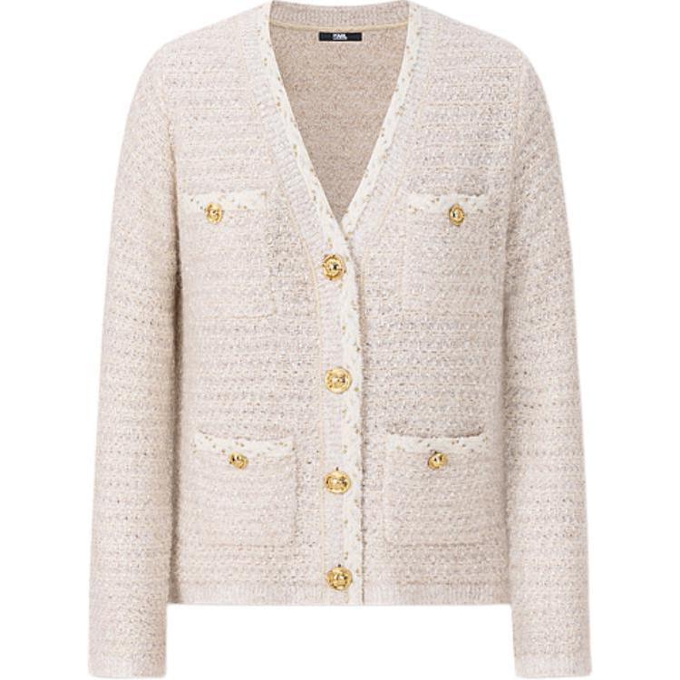 KARL LAGERFELD / Karl Lagerfeld Jeans KARL LAGERFELD Вязаный свитер для женщин белый
KARL LAGERFELD / Karl Lagerfeld Jeans KARL LAGERFELD Вязаный свитер для женщин белый