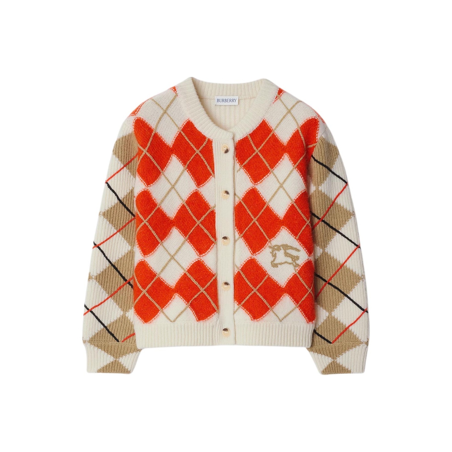 Бисквитная детская водолазка с длинным рукавом и однобортной застежкой с ромбовидным узором fw24 Burberry, бежевый
Бисквитная детская водолазка с длинным рукавом и однобортной застежкой с ромбовидным узором fw24 Burberry, бежевый