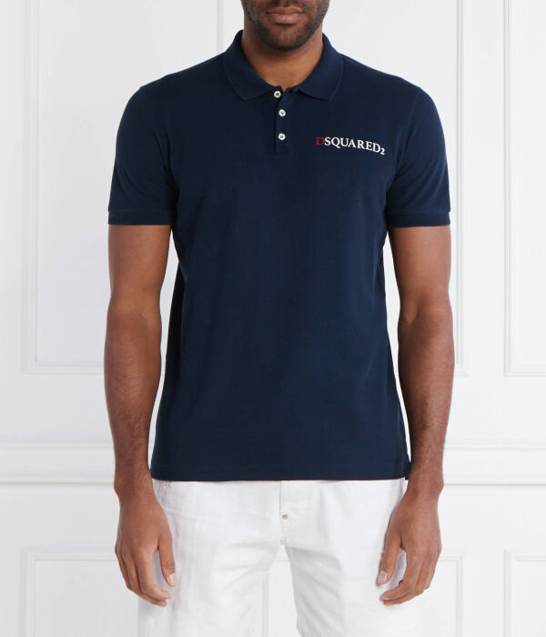 Футболка поло мужская Dsquared2 на пуговицах, синий
Футболка поло мужская Dsquared2 на пуговицах, синий