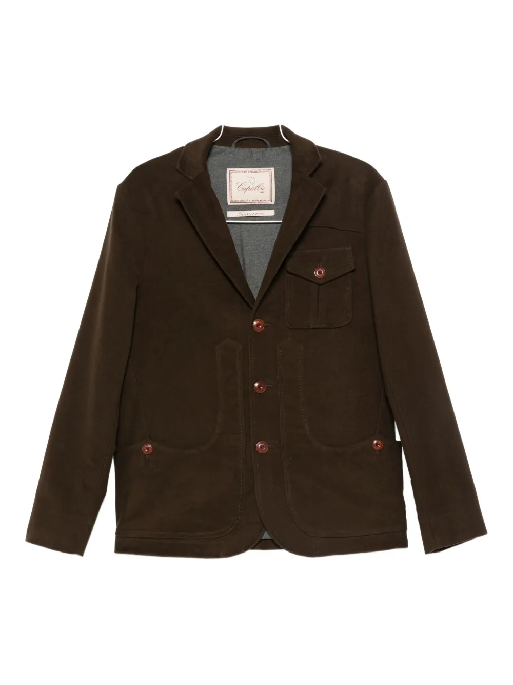 Рубашка-куртка из хлопка Capalbio, коричневый
Рубашка-куртка из хлопка Capalbio, коричневый