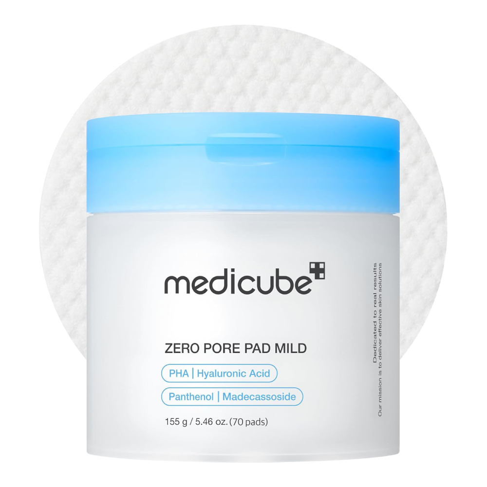 Очищающие диски для лица Medicube Zero Pore Pad Mild для чувствительной кожи, 70 шт.
Очищающие диски для лица Medicube Zero Pore Pad Mild для чувствительной кожи, 70 шт.