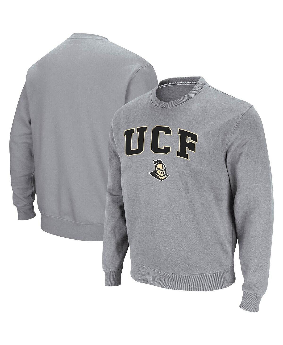 Мужская серая меланжевая толстовка ucf knights arch & logo tackle twill pullover sweatshirt Colosseum, мульти
Мужская серая меланжевая толстовка ucf knights arch & logo tackle twill pullover sweatshirt Colosseum, мульти