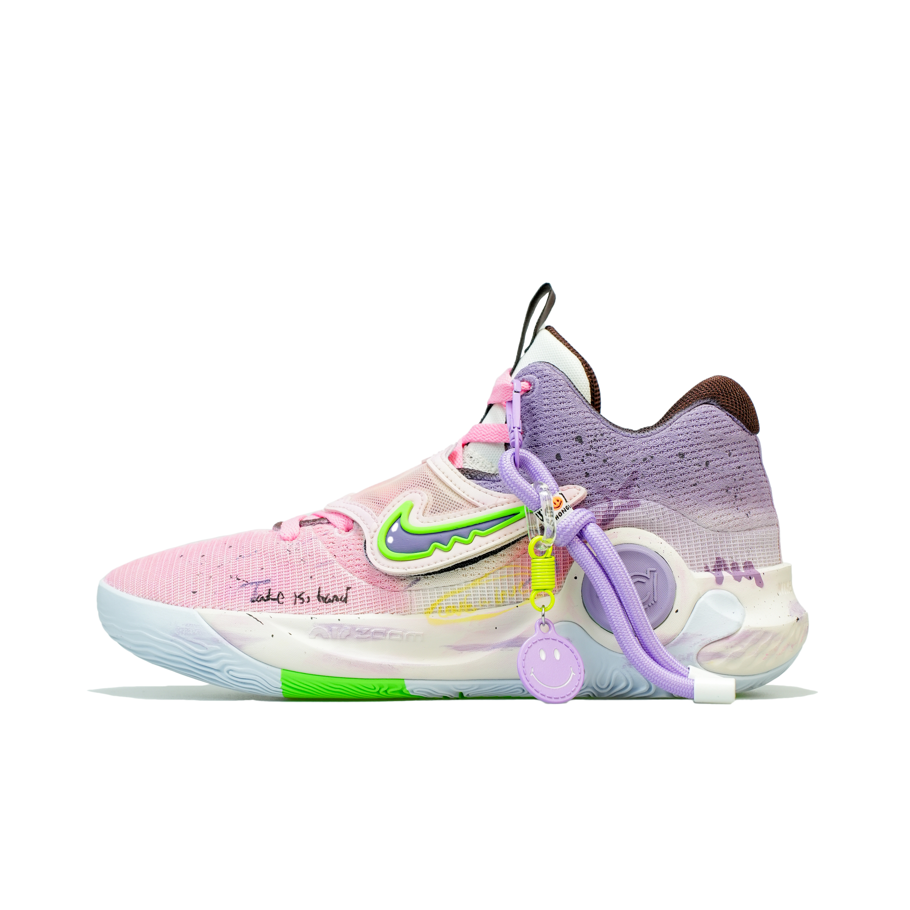 Nike Баскетбольные кроссовки KD Trey 5 X Low Top унисекс розово-фиолетовые
Nike Баскетбольные кроссовки KD Trey 5 X Low Top унисекс розово-фиолетовые