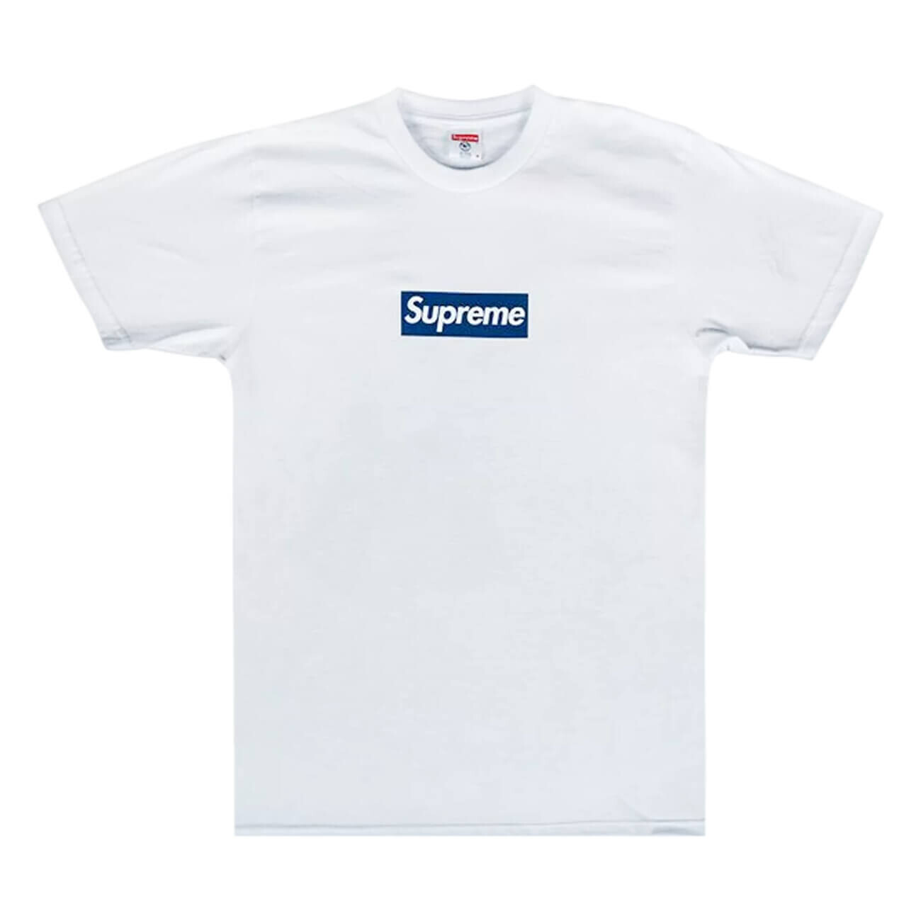 Футболка Supreme New York Yankees Box Logo, белый 
Футболка Supreme New York Yankees Box Logo, белый