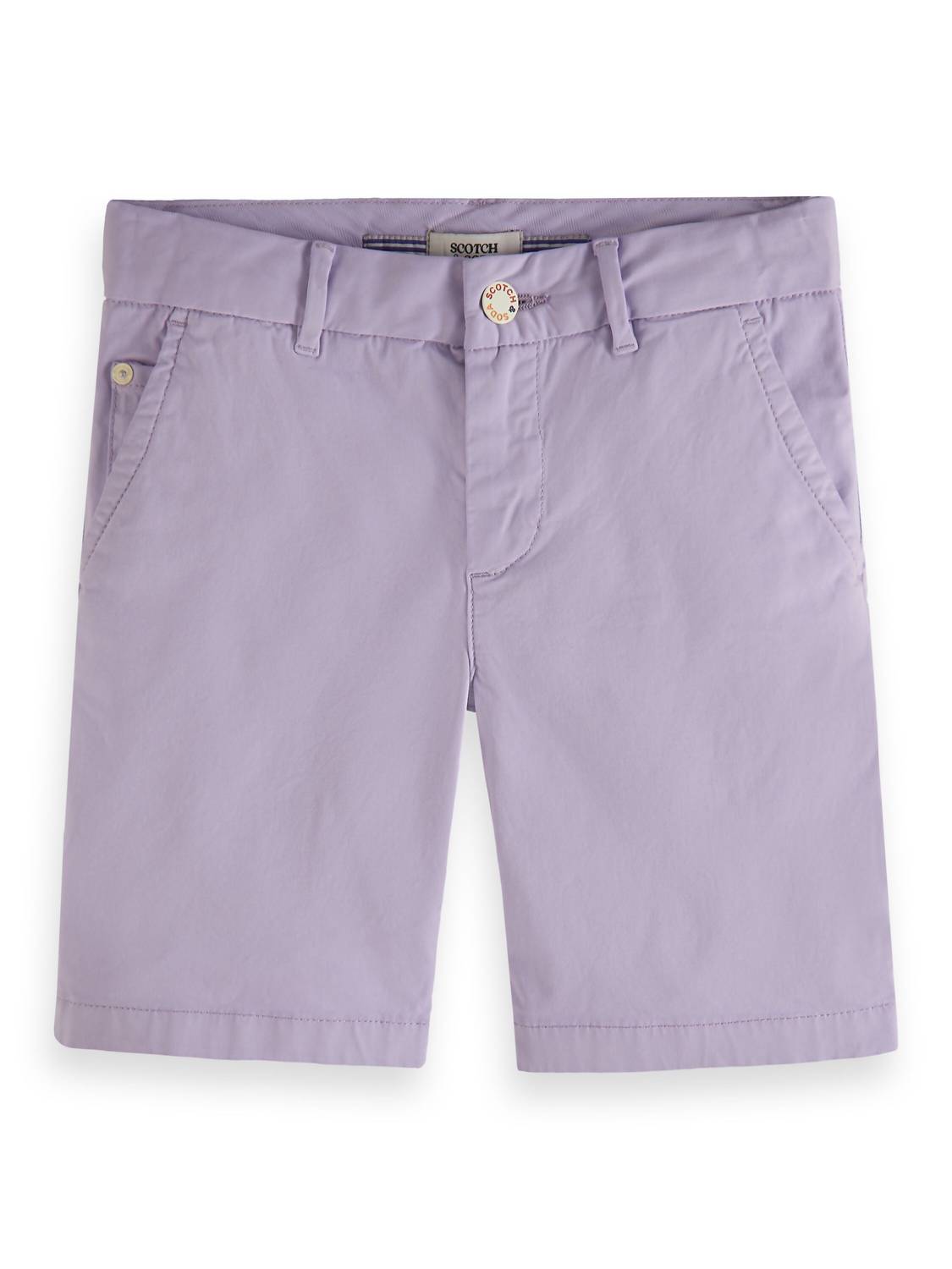 Шорты-чинос для мальчиков в пастельно-фиолетовом цвете SCOTCH & SODA
Шорты-чинос для мальчиков в пастельно-фиолетовом цвете SCOTCH & SODA