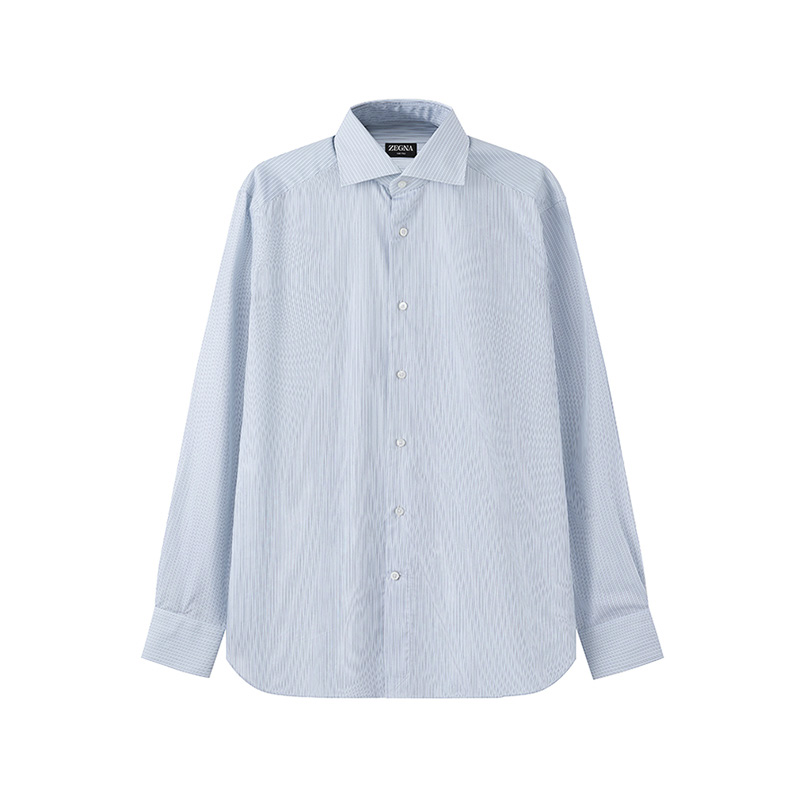 Рубашка Zegna SS24 Мужская Небесно-голубая Ermenegildo Zegna
Рубашка Zegna SS24 Мужская Небесно-голубая Ermenegildo Zegna