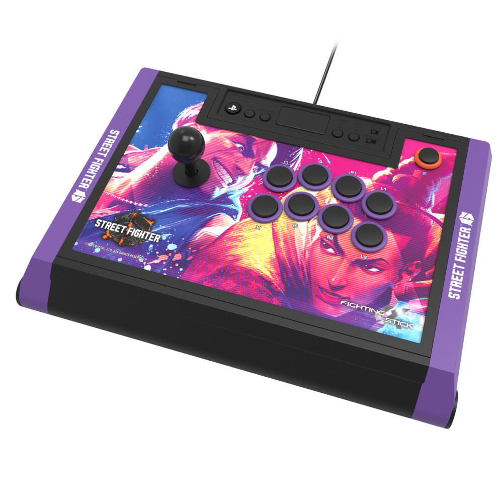 Аркадный контроллер HORI Fighting Stick α (Street Fighter 6 версия), фиолетовый
Аркадный контроллер HORI Fighting Stick α (Street Fighter 6 версия), фиолетовый