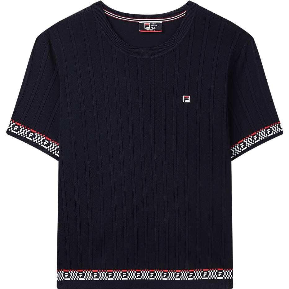 Футболка женская темно-синяя Fila
Футболка женская темно-синяя Fila