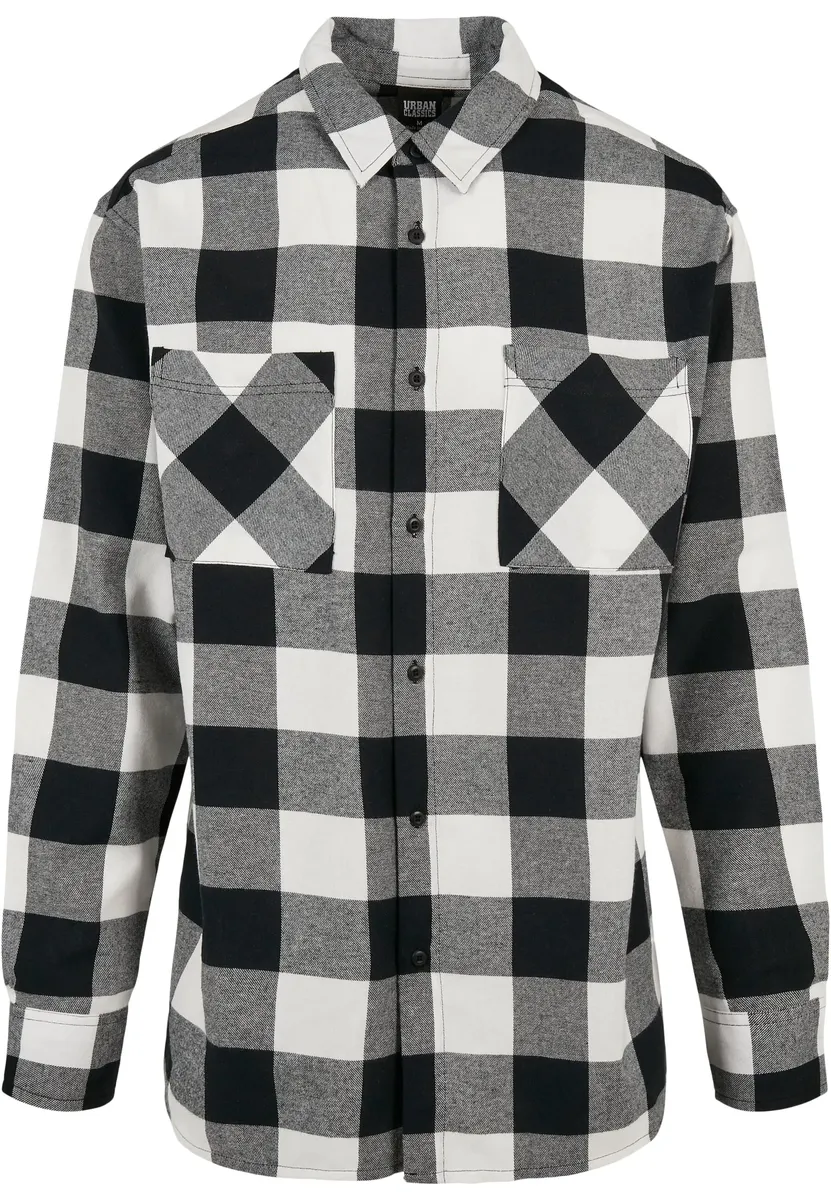 Рубашка с длинными рукавами URBAN CLASSICS " Urban Classics Men's Long Oversized Checked Shirt" (1 шт.), черно-белый
Рубашка с длинными рукавами URBAN CLASSICS " Urban Classics Men's Long Oversized Checked Shirt" (1 шт.), черно-белый