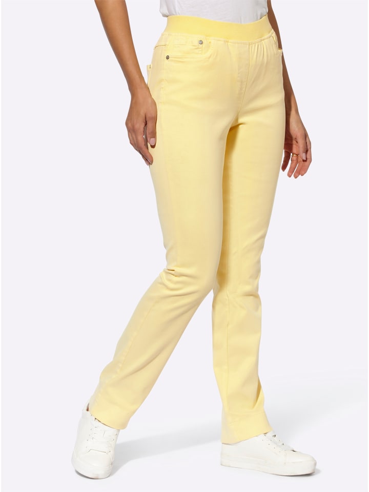 Джинсы-слипоны лимонного цвета WITT WEIDEN
Джинсы-слипоны лимонного цвета WITT WEIDEN