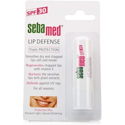 Защита губ с SPF 30 4.8G, Sebamed Classic Range
Защита губ с SPF 30 4.8G, Sebamed Classic Range