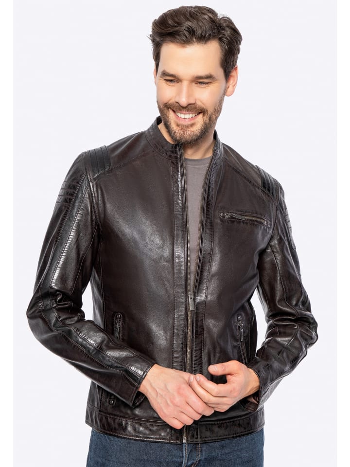 Кожаная куртка Wittchen, темно-коричневый
Кожаная куртка Wittchen, темно-коричневый