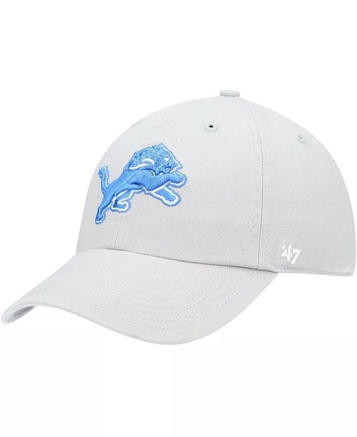 Мужская регулируемая кепка Detroit Lions Clean Up '47 Brand, серый
Мужская регулируемая кепка Detroit Lions Clean Up '47 Brand, серый
