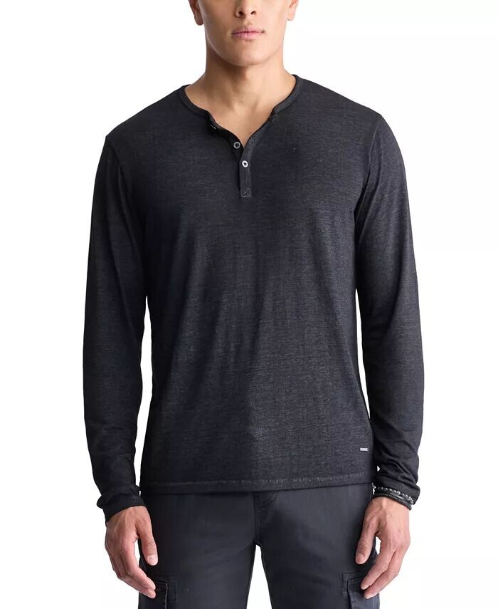 Мужская футболка Kaduk Burnout Henley с длинными рукавами Buffalo David Bitton, черный
Мужская футболка Kaduk Burnout Henley с длинными рукавами Buffalo David Bitton, черный