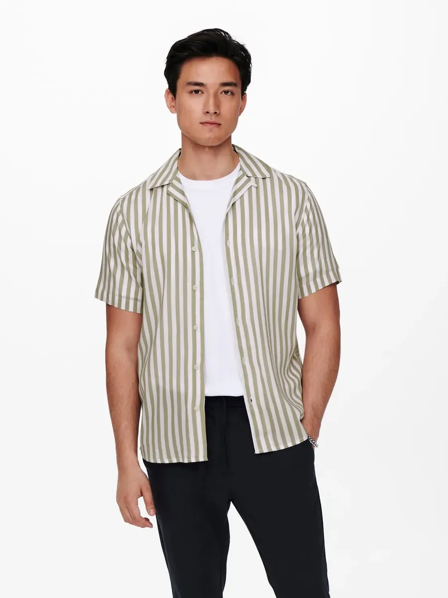 Рубашка ONLY & SONS с короткими рукавами "ONSWAYNE LIFE SS ВИСКОЗА", цвет Chinchilla
Рубашка ONLY & SONS с короткими рукавами "ONSWAYNE LIFE SS ВИСКОЗА", цвет Chinchilla