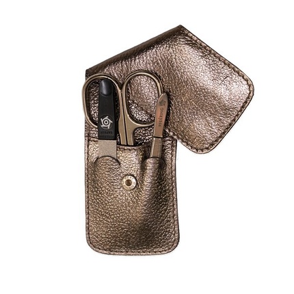 Маникюрный дорожный набор из 3 предметов, бронзовый металлик Pfeilring Solingen
Маникюрный дорожный набор из 3 предметов, бронзовый металлик Pfeilring Solingen