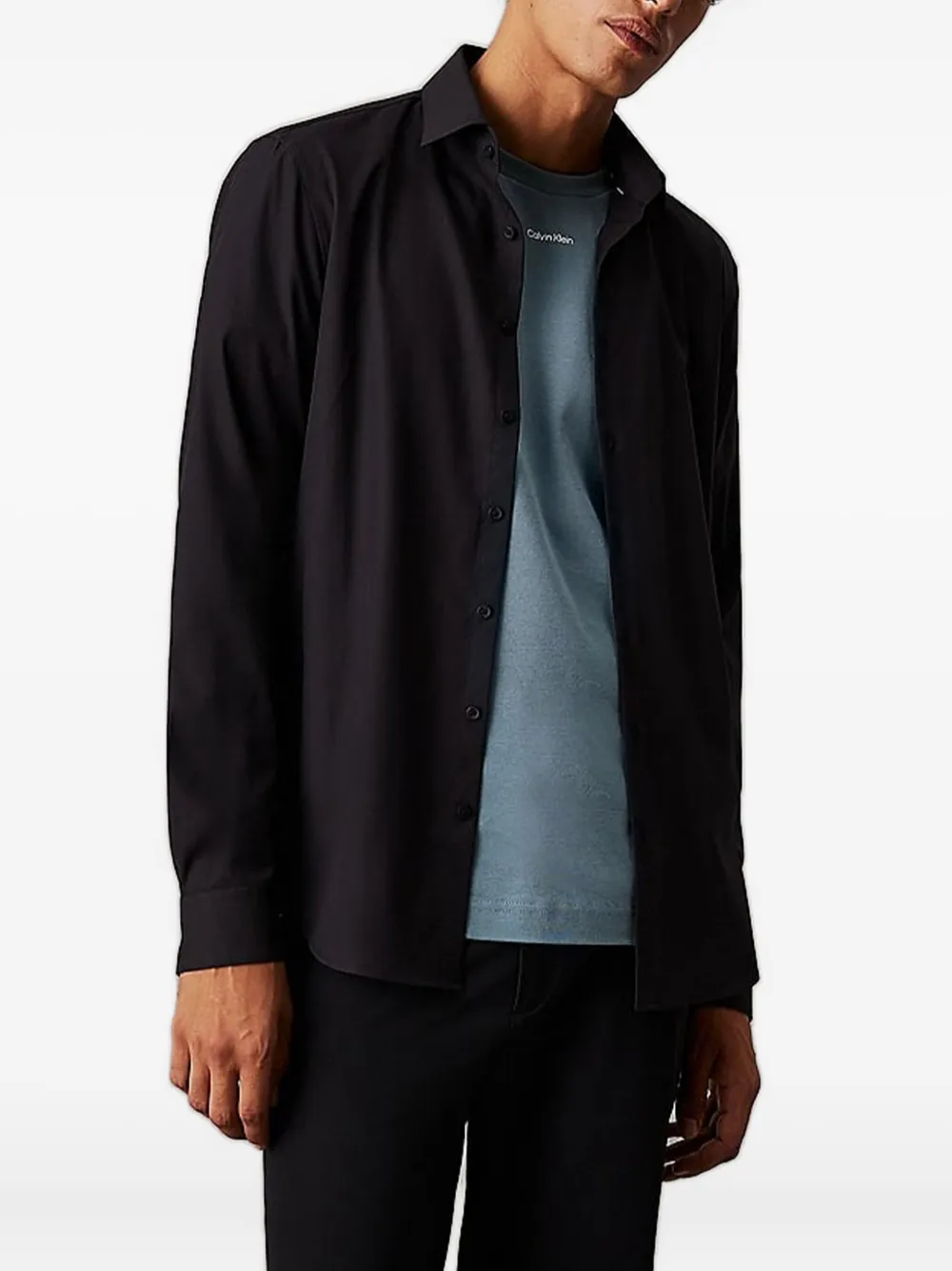 Рубашка с монограммой Calvin Klein, черный
Рубашка с монограммой Calvin Klein, черный