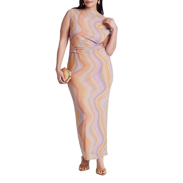 Женское платье plus size с принтом из сетки Eloquii
Женское платье plus size с принтом из сетки Eloquii