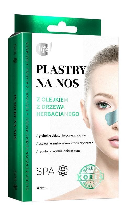Life Drzewo Herbaciane повязки на носу, 4 шт.
Life Drzewo Herbaciane повязки на носу, 4 шт.