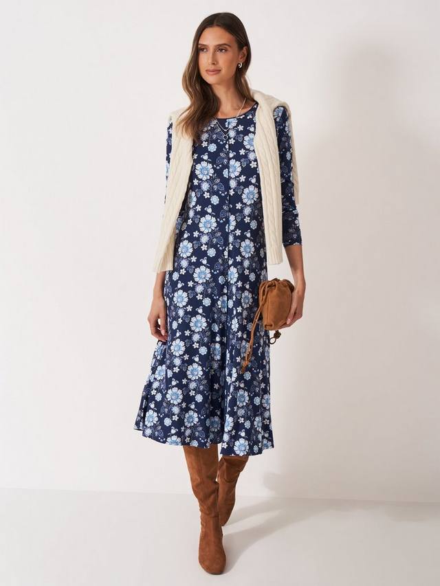 Платье-футляр Bea Floral Jersey Tea с вискозой LENZING ECOVERO Crew Clothing, Blue
Платье-футляр Bea Floral Jersey Tea с вискозой LENZING ECOVERO Crew Clothing, Blue