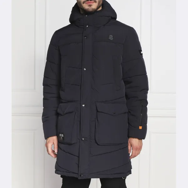 Куртка классического кроя с подтяжками Invicta, синий
Куртка классического кроя с подтяжками Invicta, синий