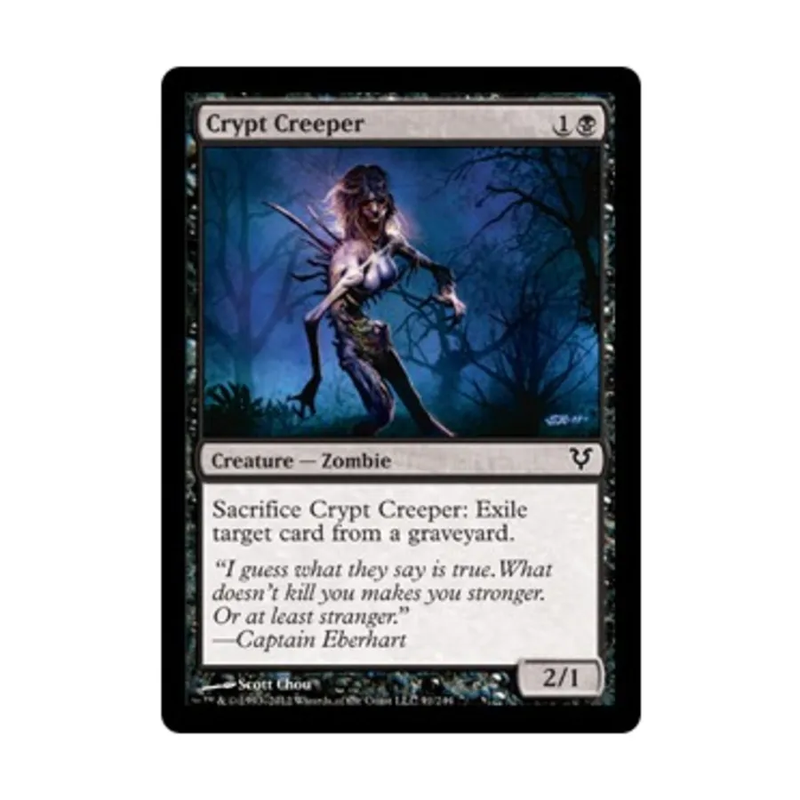 CCG Склепный крипер (С), MTG - Avacyn Restored
CCG Склепный крипер (С), MTG - Avacyn Restored