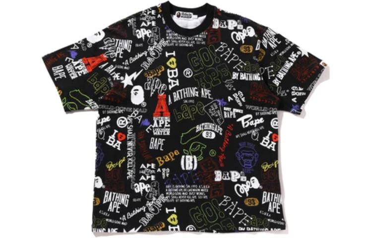 Футболка мужская A Bathing Ape, черный
Футболка мужская A Bathing Ape, черный