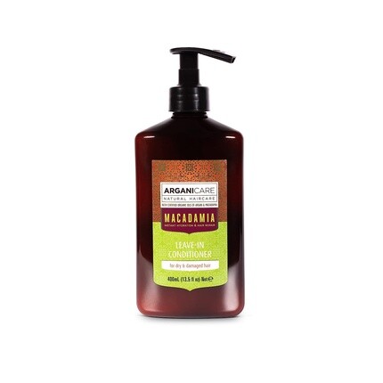 Несмываемый кондиционер с макадамией для сухих и поврежденных волос 400мл, Arganicare 
Несмываемый кондиционер с макадамией для сухих и поврежденных волос 400мл, Arganicare
