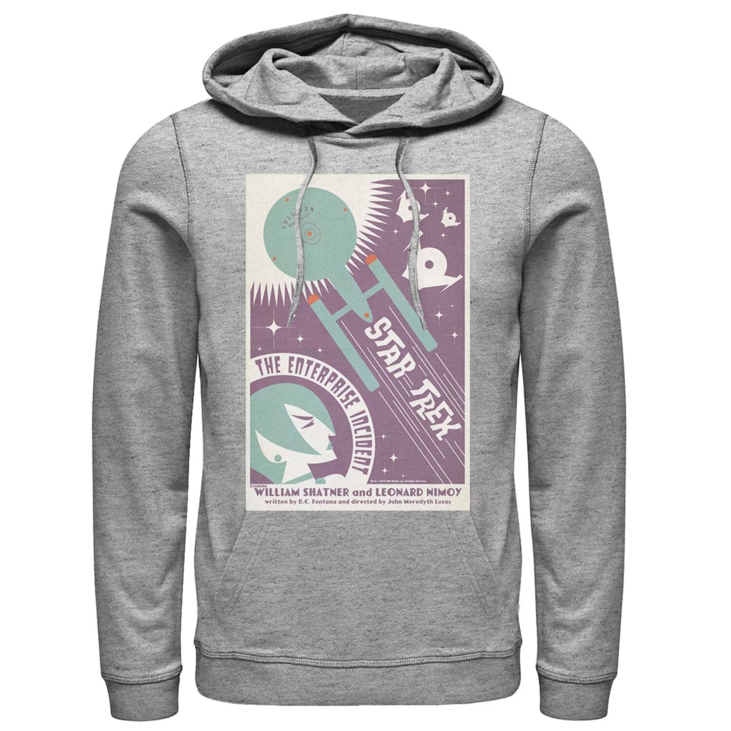 Мужская толстовка с капюшоном с плакатом «Звездный путь», оригинальная серия «Энтерпрайз» Licensed Character
Мужская толстовка с капюшоном с плакатом «Звездный путь», оригинальная серия «Энтерпрайз» Licensed Character