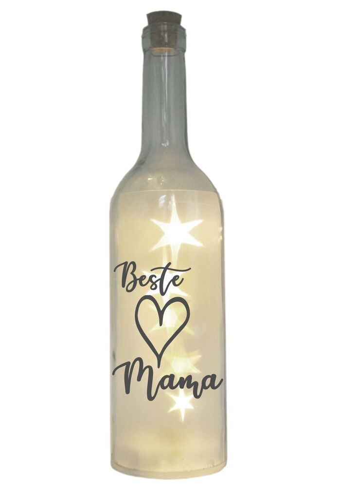 Светодиодная бутылка с мотивом Best Mom Heart, серая, 29 см, лампа-подсветка для бутылки с надписью WB wohn trends, серый
Светодиодная бутылка с мотивом Best Mom Heart, серая, 29 см, лампа-подсветка для бутылки с надписью WB wohn trends, серый