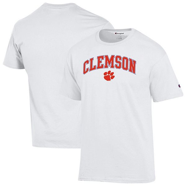 Мужская белая футболка с арочным логотипом clemson tigers Champion
Мужская белая футболка с арочным логотипом clemson tigers Champion