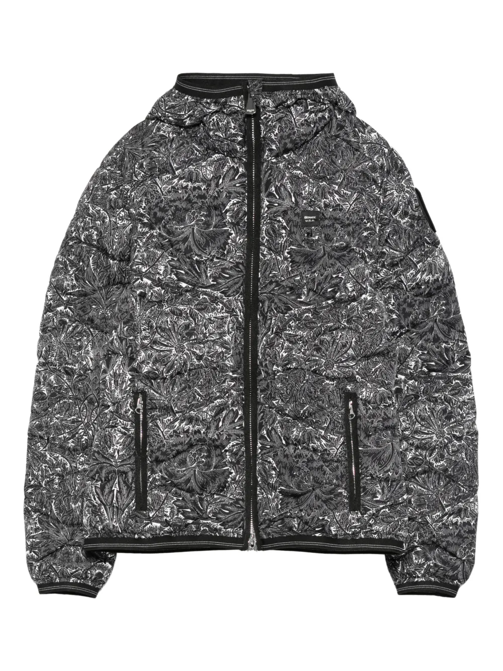 Пальто Camelia с капюшоном и цветочным принтом Blauer, черный
Пальто Camelia с капюшоном и цветочным принтом Blauer, черный