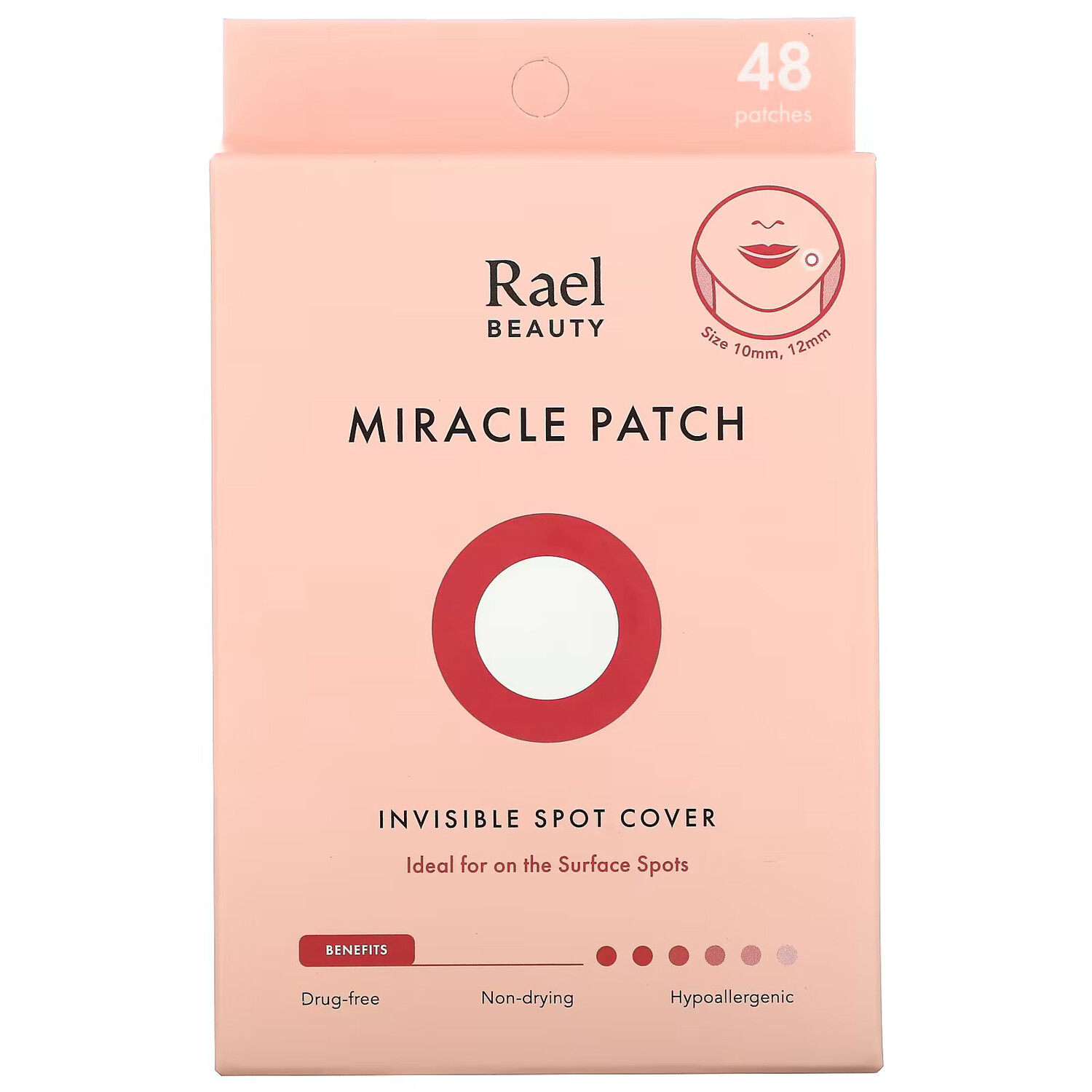 Rael, Miracle Patch, покрытие для невидимых пятен, 48 патчей
Rael, Miracle Patch, покрытие для невидимых пятен, 48 патчей