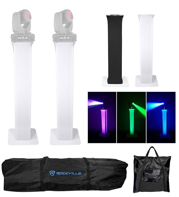 (2) подставки для тотемов + черные + белые сетки для (2) прожекторов Chauvet Rogue RX2 Beam Lights Rockville (2) RTP32W Rogue RX2 Beam
(2) подставки для тотемов + черные + белые сетки для (2) прожекторов Chauvet Rogue RX2 Beam Lights Rockville (2) RTP32W Rogue RX2 Beam