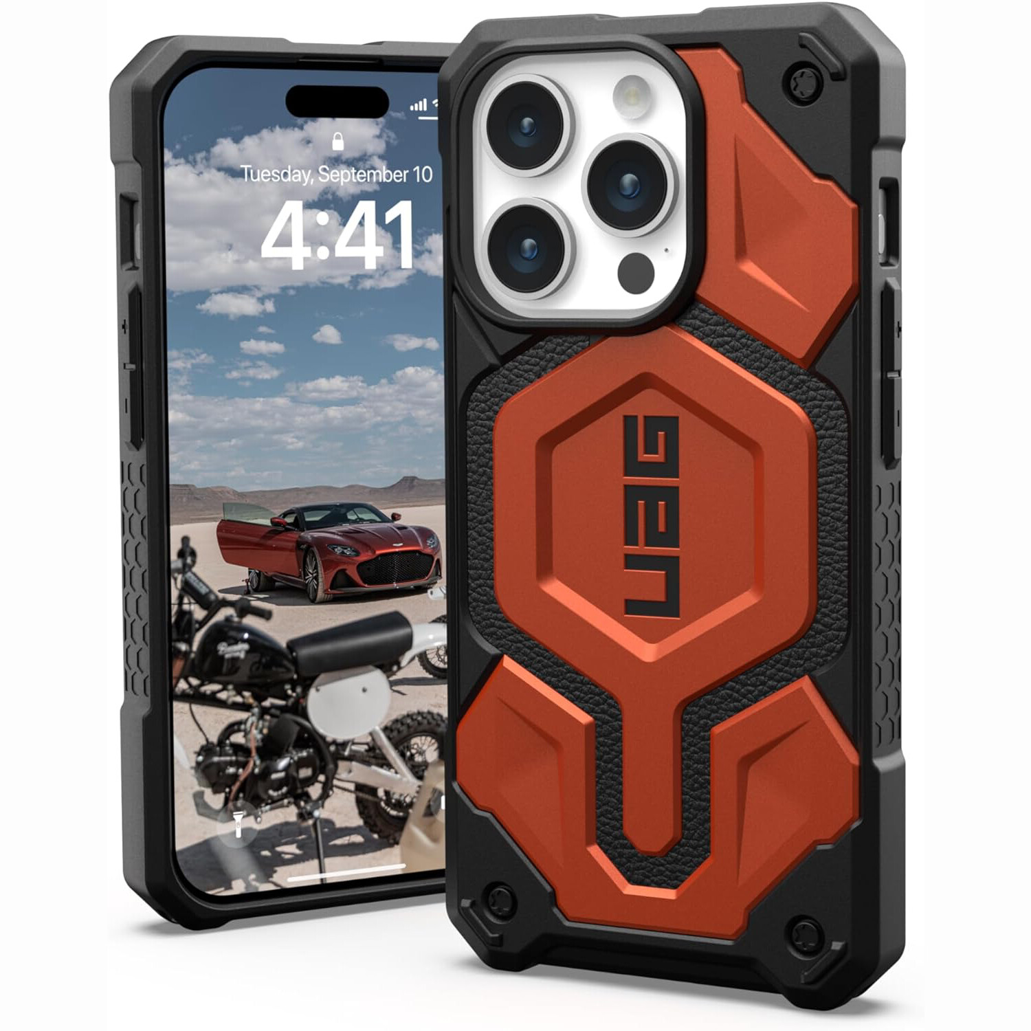 Чехол UAG Monarch Pro для iPhone 15 Pro, Rust, Оранжевый, Чехол UAG Monarch Pro для iPhone 15 Pro, Rust
Чехол UAG Monarch Pro для iPhone 15 Pro, Rust, Оранжевый, Чехол UAG Monarch Pro для iPhone 15 Pro, Rust