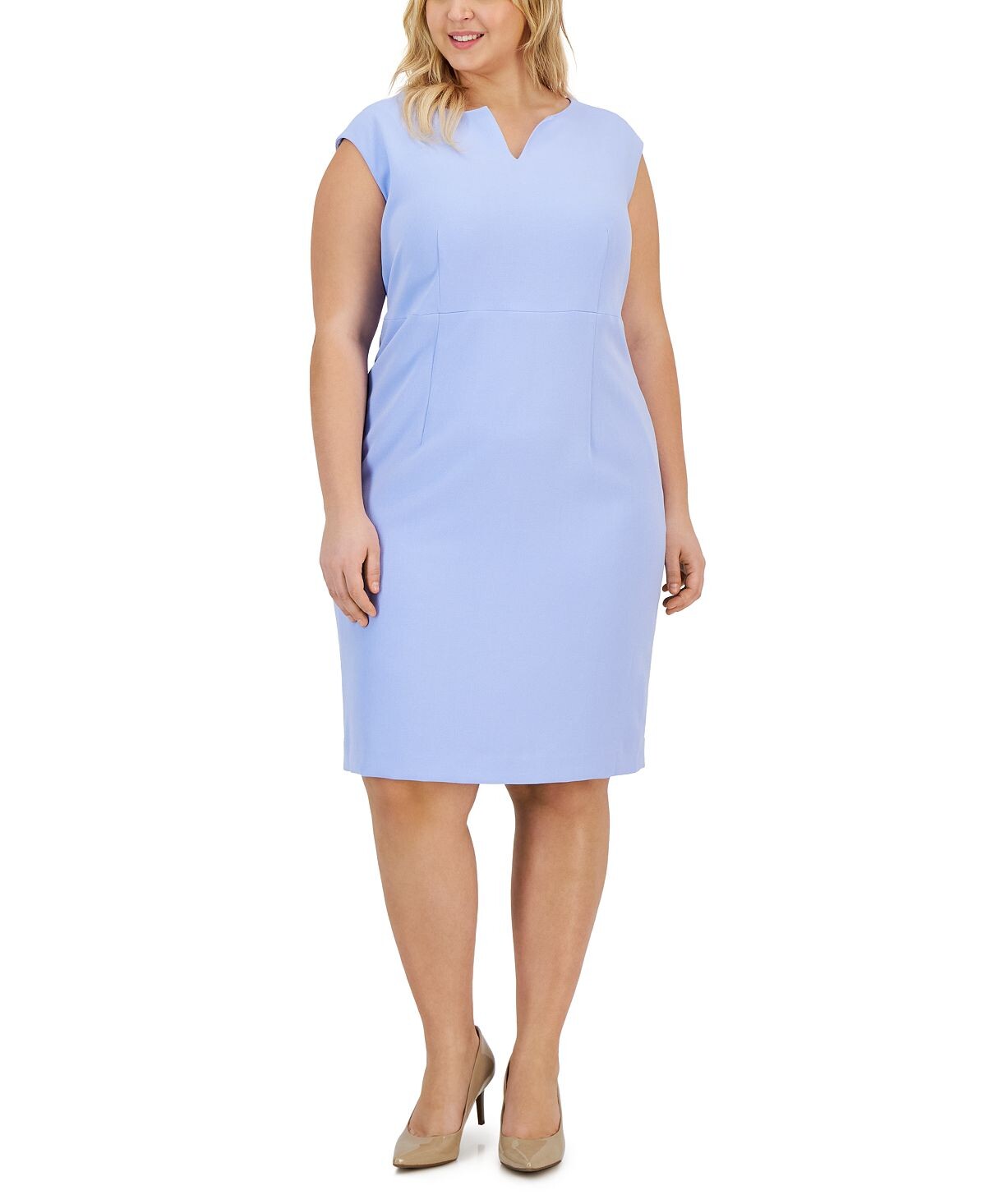 Плюс размер платье-футляр без рукавов Kasper, мульти
Плюс размер платье-футляр без рукавов Kasper, мульти