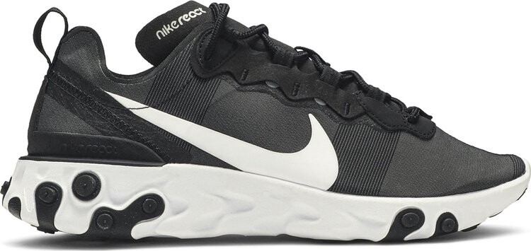 Кроссовки Nike React Element 55 'Black White', черный
Кроссовки Nike React Element 55 'Black White', черный